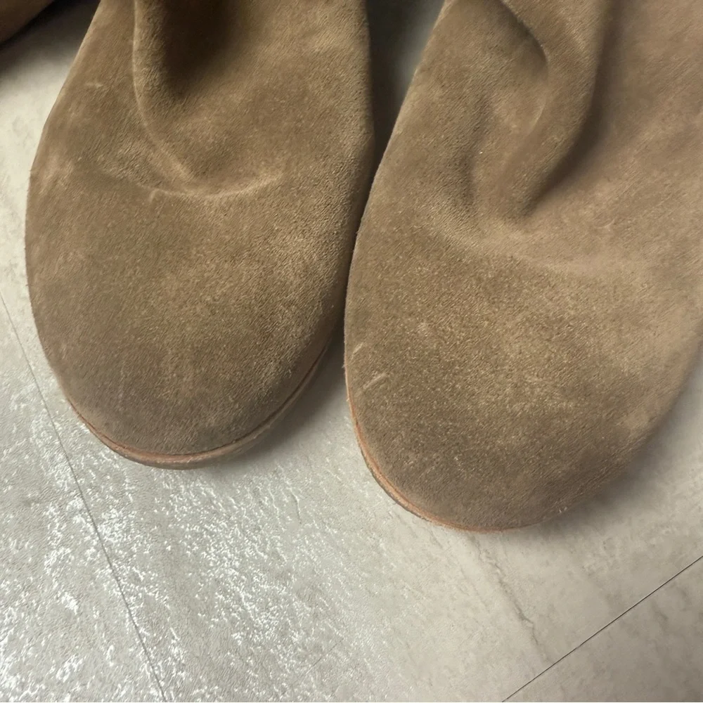 Sam Edelman Orlando Suede Boots with Faux fur